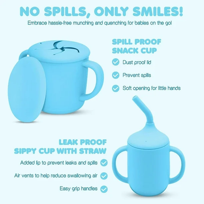SafeKido Little Bites 5-in-1 Feeding Set