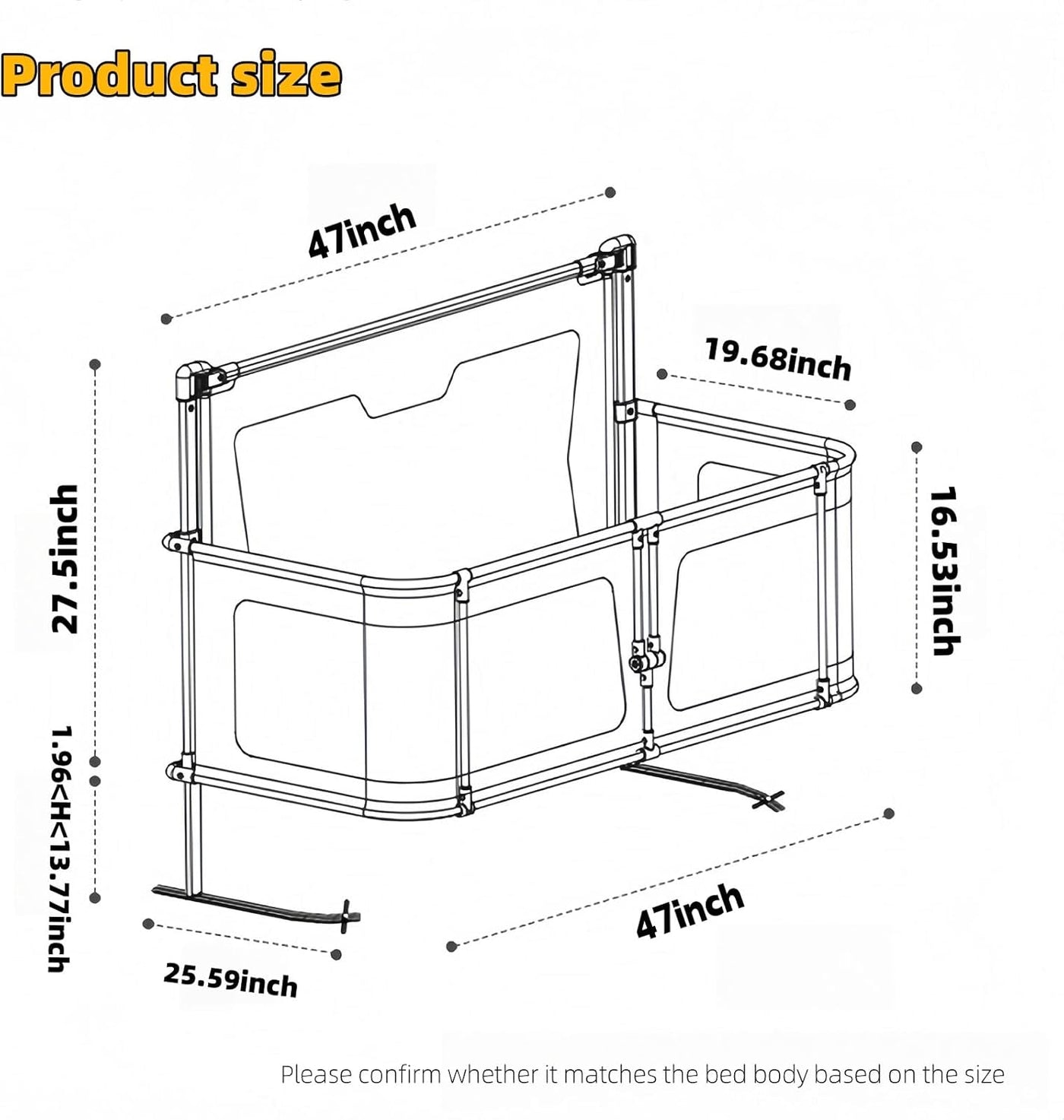SafeKido Safe Slumber Bed Rail