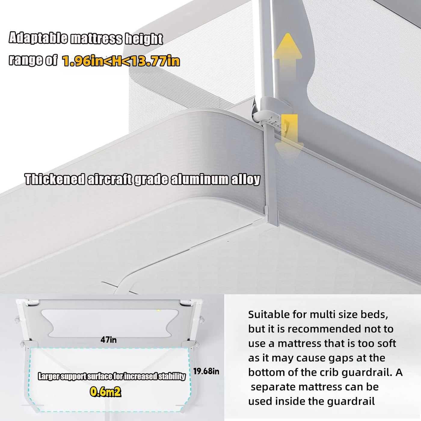 SafeKido Safe Slumber Bed Rail