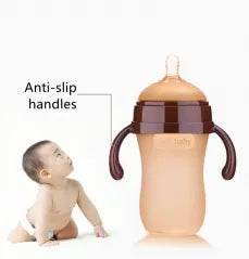 Safekido HappySip NanoSilver silicon baby feeding  Bottles