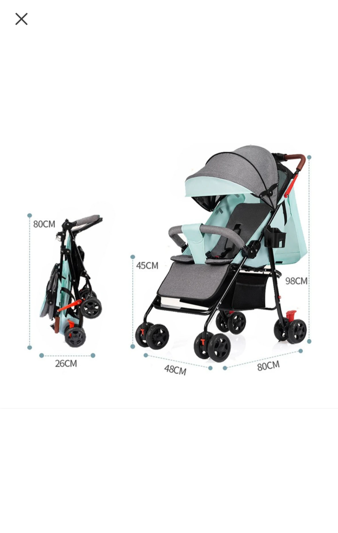 Safekido Joy Ride Stroller.