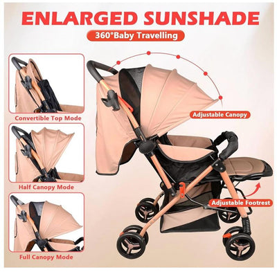 Safekido premium Cozy wheels  stroller
