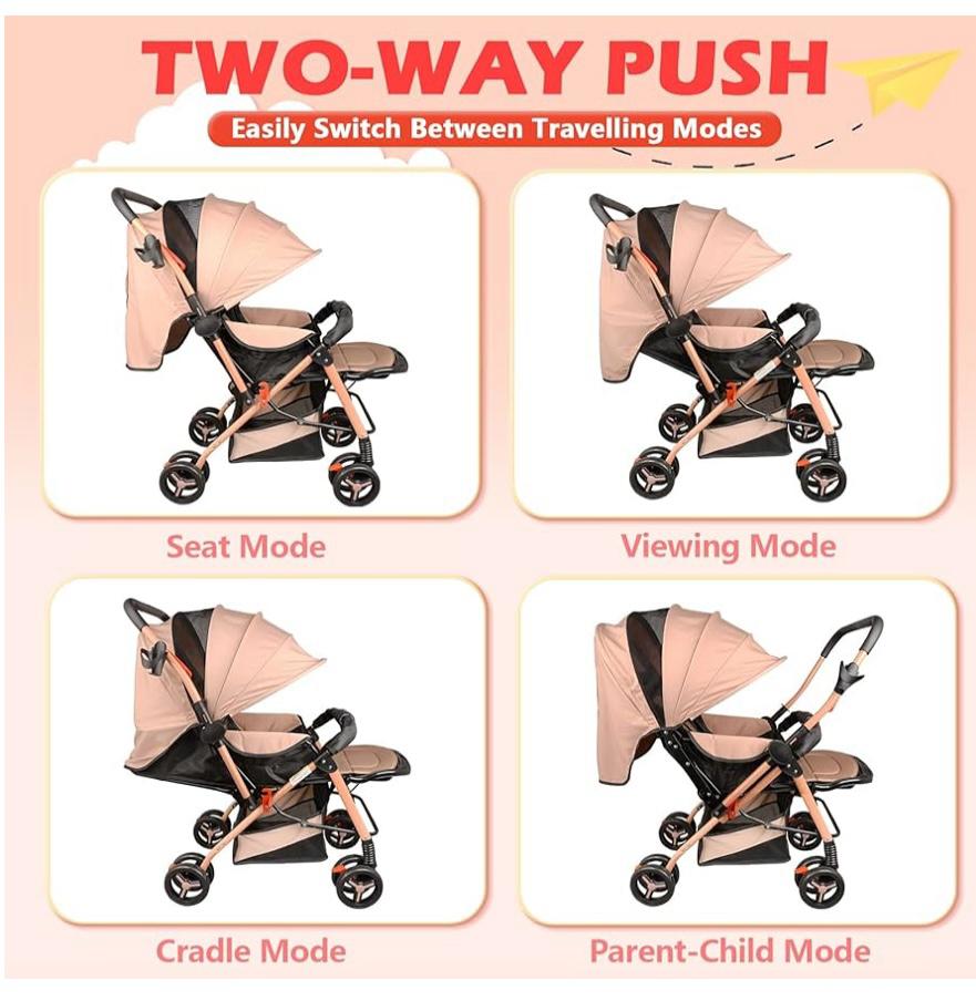 Safekido premium Cozy wheels  stroller
