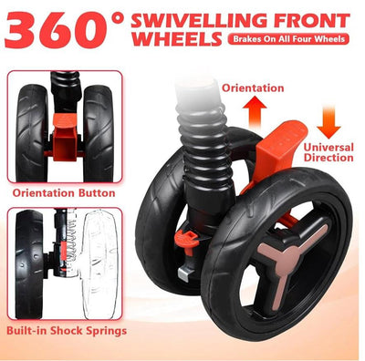 Safekido premium Cozy wheels  stroller
