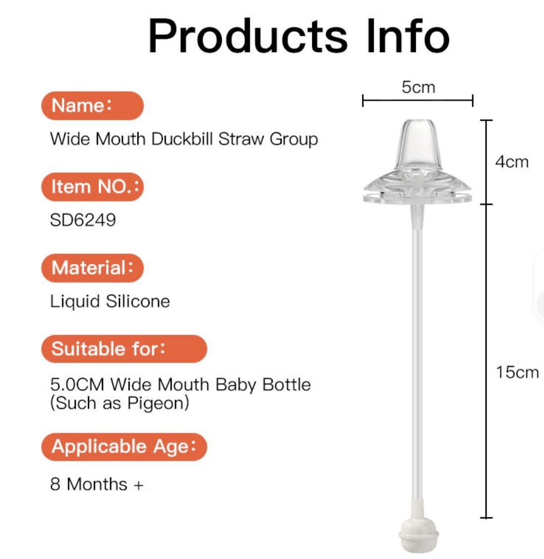 Safekido PPSU caliber glass Duckbill Nipple baby feeding bottle