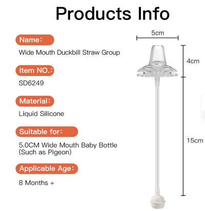Safekido PPSU caliber glass Duckbill Nipple baby feeding bottle