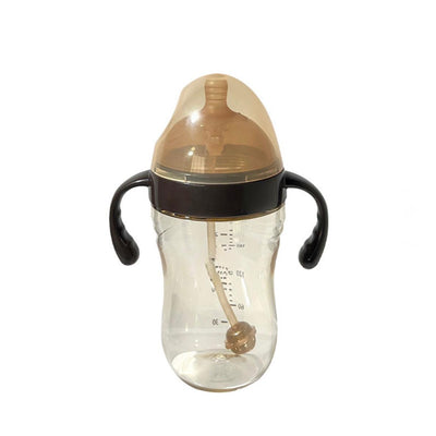SafeKido 300mL PPSU Baby Feeding Bottle – Wide-Bore, AutoFlow Design, Soft Silicone, Easy-Handle Grip