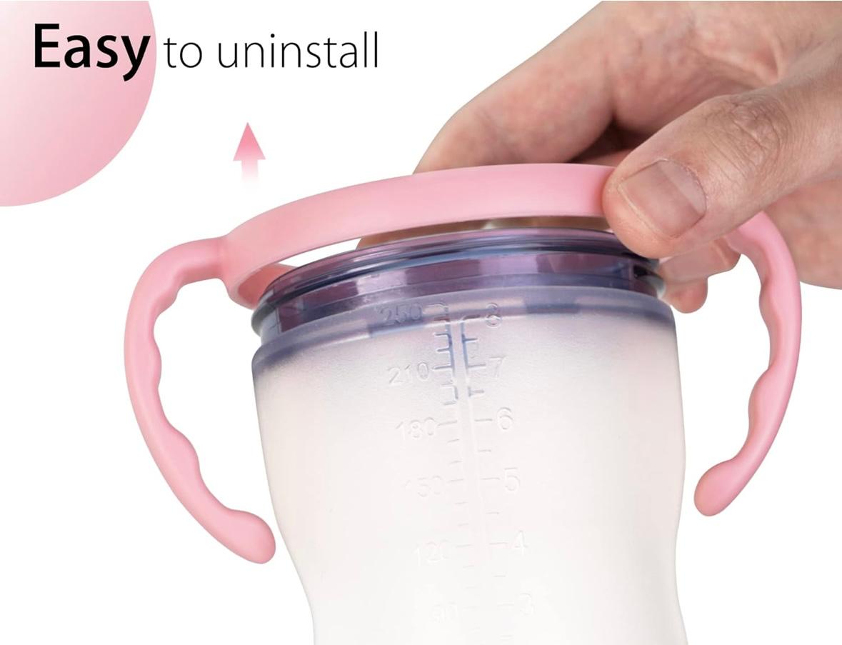 Safekido PPSU + PP Imitated Breast Milk Anti-flatulence 0-3 Years Old Baby Bottle Anti-dropBaby Bottle