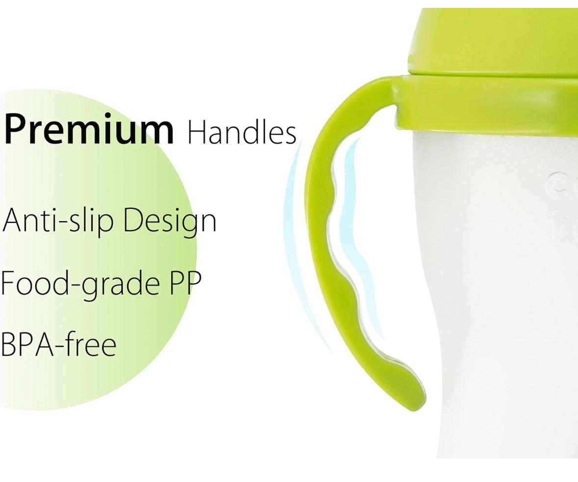 Safekido PPSU + PP Imitated Breast Milk Anti-flatulence 0-3 Years Old Baby Bottle Anti-dropBaby Bottle