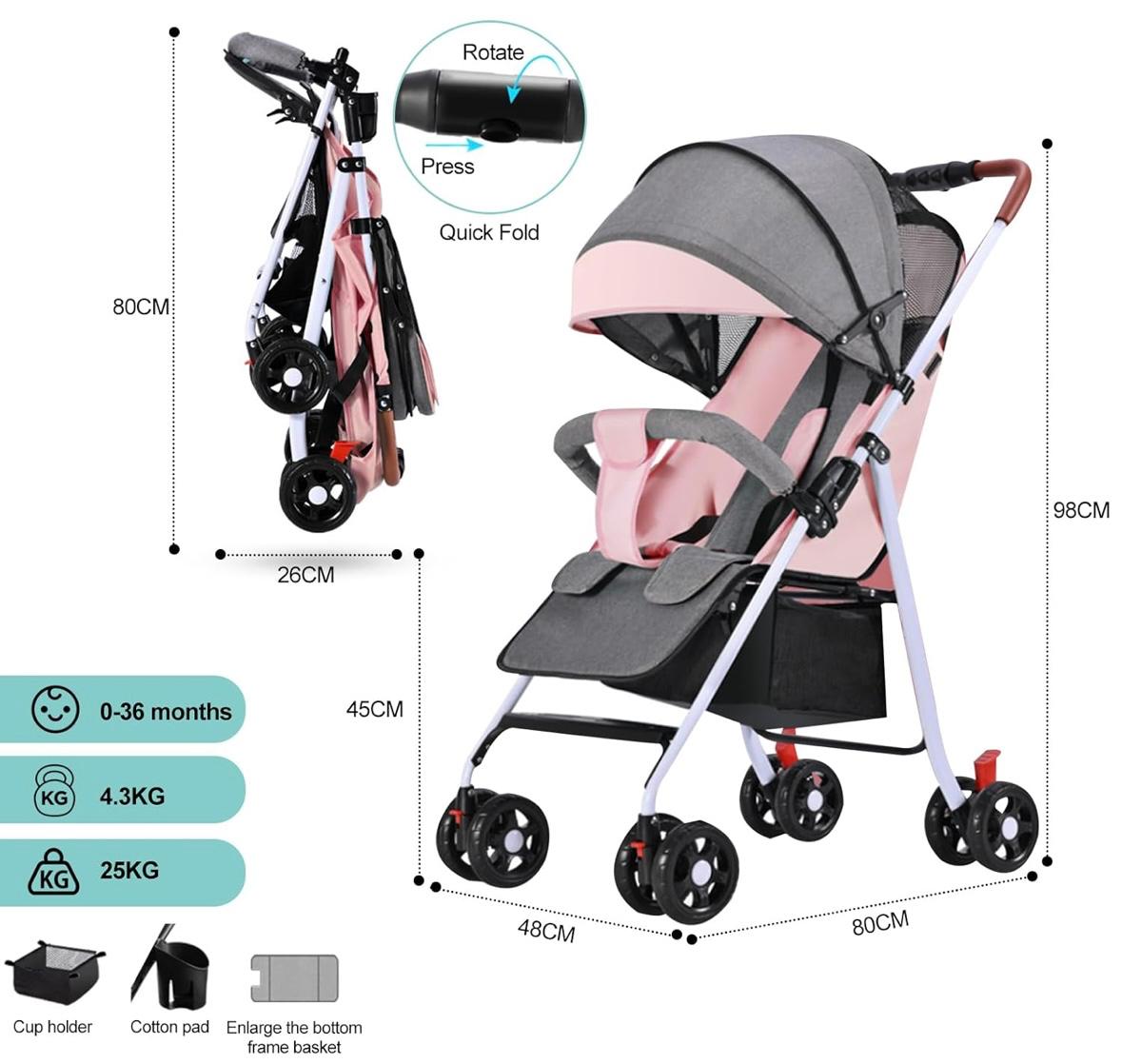 Safekido Joy Ride Stroller.