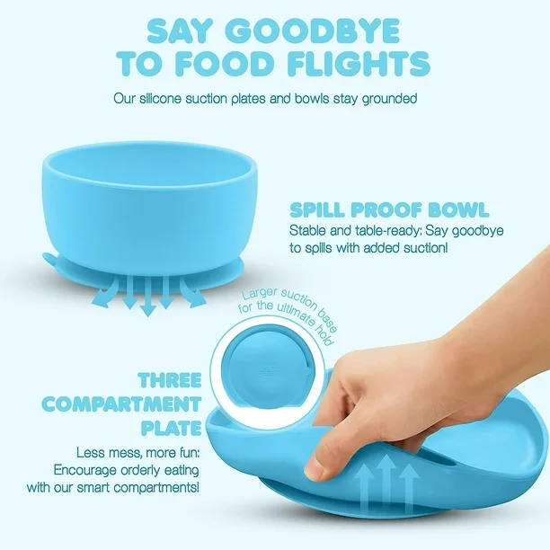 SafeKido Little Bites 5-in-1 Feeding Set