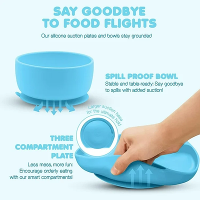 SafeKido Little Bites 5-in-1 Feeding Set
